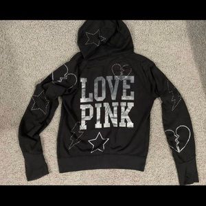 PINK Bling Perfect Full-Zip